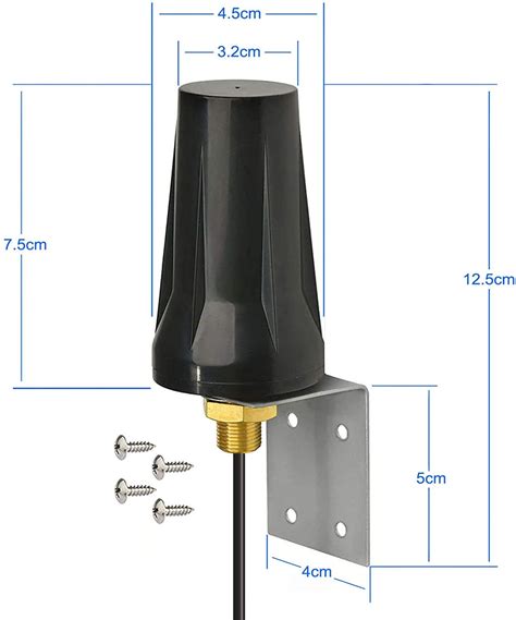 4g Lte Outdoor Wall Mount Waterproof Antenna Sma Male Antenna Reliable Store