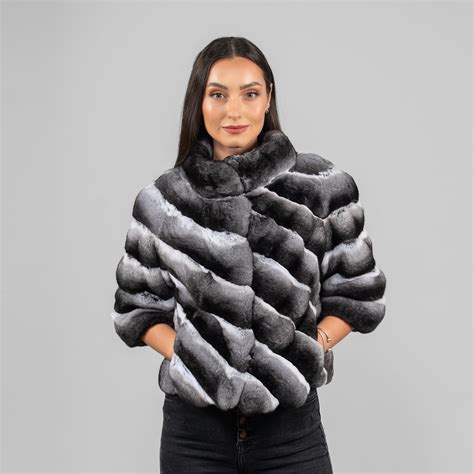 Chinchilla Fur Coats And Jackets Made Of 100 Real Fur Efurs