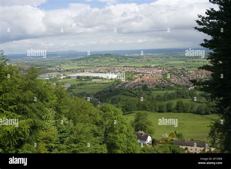 Brockworth And Robinswood Hill Viewed From The Cotswolds Scarp At