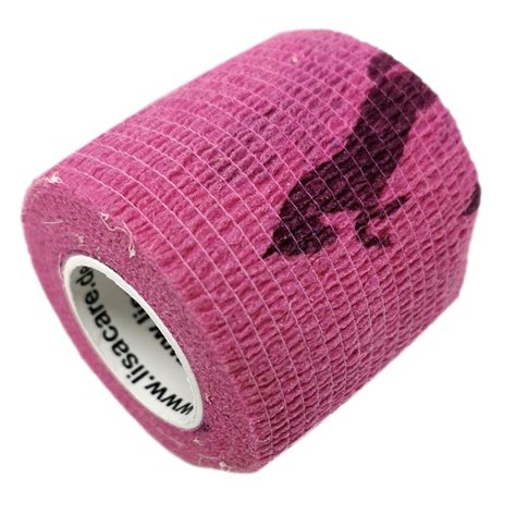 LisaCare Selbstklebender Verband Pferde Pink 5cm X 4 5cm 1 St