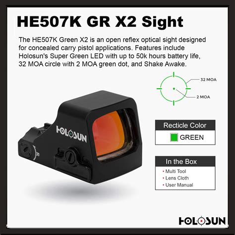 Buy Holosun 507k Green X2 Save 16 5 Star Reviews Free Shipping Freedom Gorilla