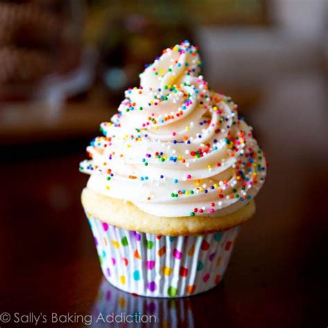 Very Vanilla Cupcakes Sally S Baking Addiction Artofit