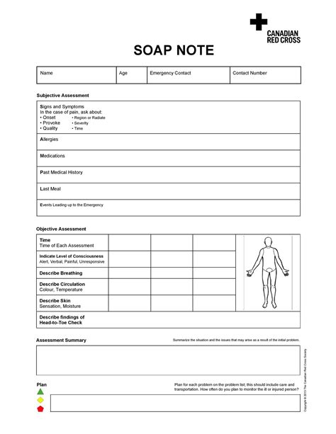 40 Fantastic Soap Note Examples And Templates Templatelab