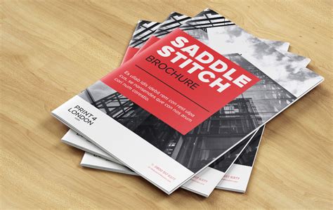 Saddle Stitch Brochures Print London