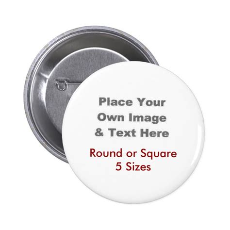 Create Your Own Button Zazzle