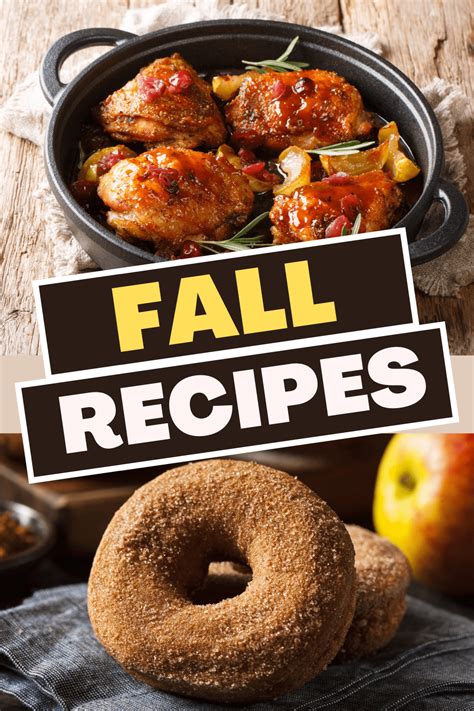 24 Popular Fall Recipes from Dinner to Dessert - Insanely Good