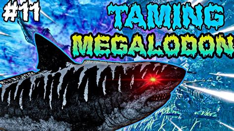 Taming Megalodon King Of Ocean ARK Fjordur Ep 11 YouTube