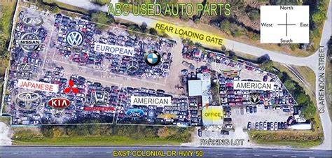 Used Auto Parts Search Online Car Part Orlando Junkyard Inventory