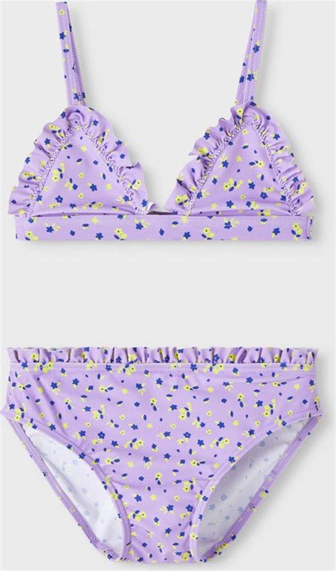 Name It Nkfzikeline Triangle Bikini Meisjes Zwemkleding Maat