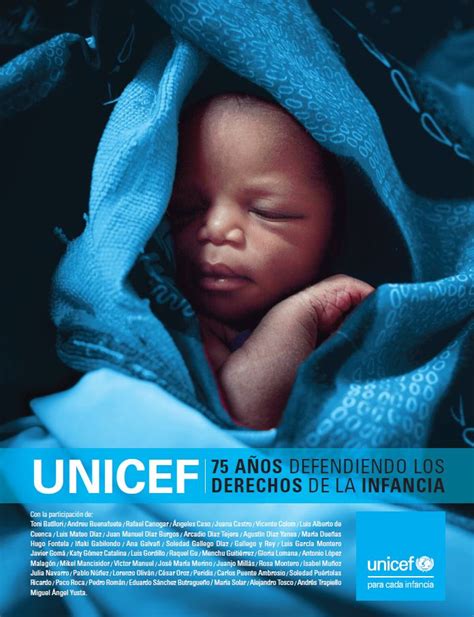 Unicef 75 Años Defendiendo Los Derechos De La Infancia Unicef