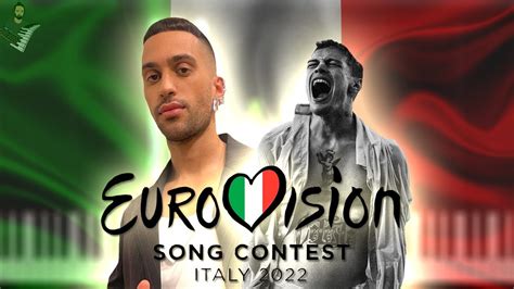 Mahmood Blanco Brividi Italia Eurovision Instrumental