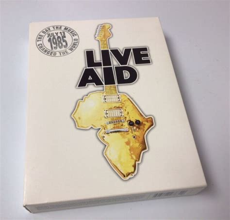 Live Aid Dvd 2004 4 Disc Set For Sale Online Ebay