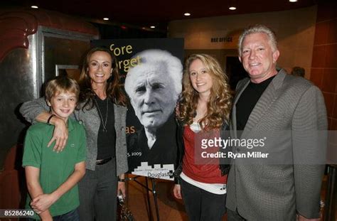 Tyler Lisa Kelsey And Peter Douglas Attend The Premiere Of Peters