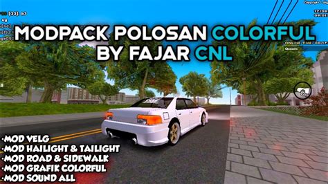 MODPACK POLOSAN COLORFUL HD BY FAJAR CNL GTA SA MP YouTube