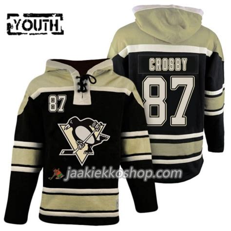 Lapsille Nhl Pittsburgh Penguins Sidney Crosby 87 Musta Sawyer Hooded