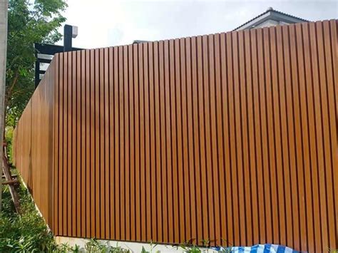 Teak Wpc Spotted Outdoor Cladding Exterior Wall Timber Ceiling Panel