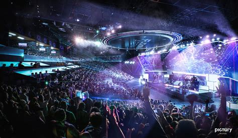 Pictury For Populous Fusion Arena On Behance