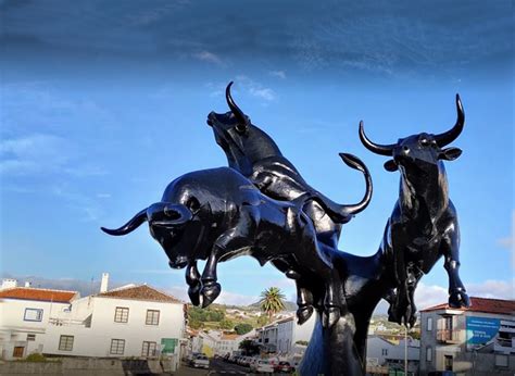 Monumento Ao Toiro Cimento Revestido A Bronze De Renato Costa E Silva