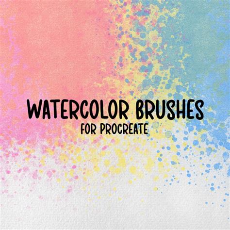 Free Watercolor Brushes For Procreate LIBRIUM