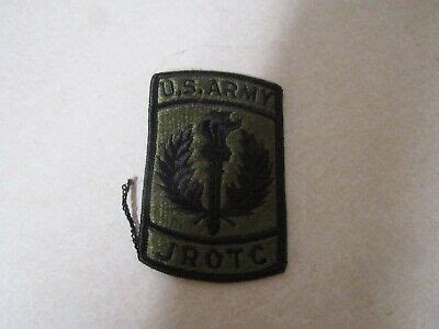 Military Insignia Army Jrotc Patch Sew On Subdued Us Army Jrotc