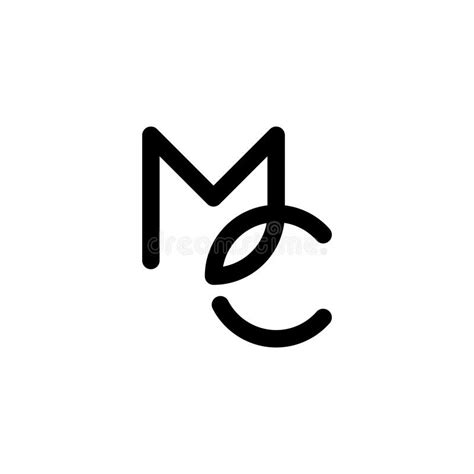 Mc Logo Mc Monogram Initial Mc Logo Letter Mc Logo Letter Mc Icon