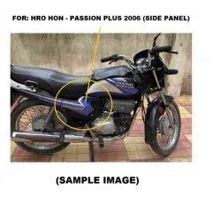 Hero Passion Plus Black Blue Side Panel For End Use At Rs