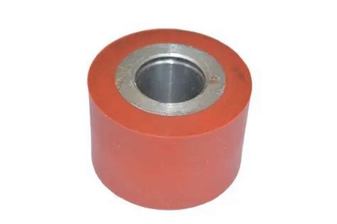 To Hardness Red Heat Transfer Silicone Rubber Roller For