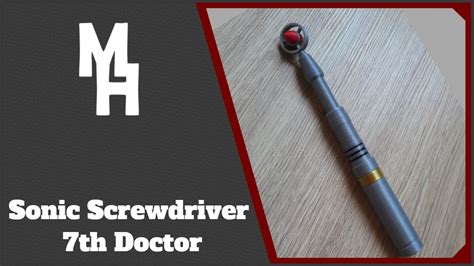 Doctor Who Sonic Screwdriver 7th Doctor For 3d Printer Download