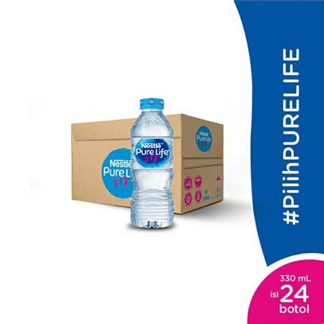 Jual Nestle Pure Life Air Mineral 330 Ml 24 Botol Shopee Indonesia