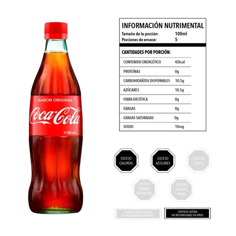 Refresco Coca Cola Original Botella De Vidrio 500ml Justo Mx