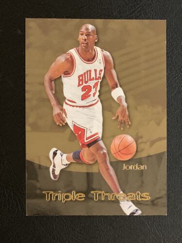 1996 97 Skybox Michael Jordan Triple Threat Super SP Insert Chicago