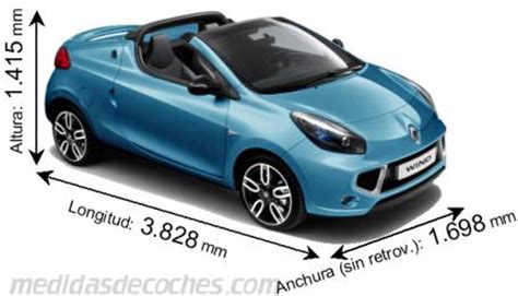 Medidas Y Dimensiones De Coches Marca Renault