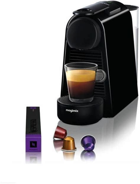 Nespresso Magimix Koffieapparaat CitiZ Milk M196 Zwart