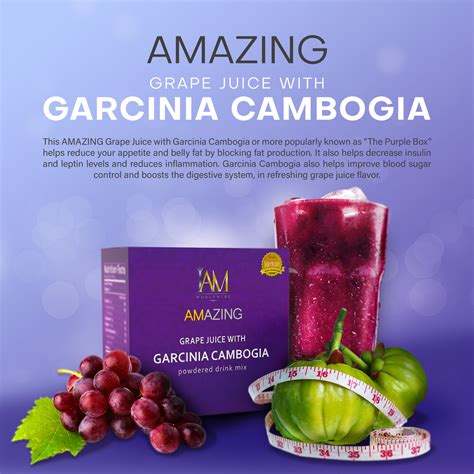 Amazing Grape Juice With Garcinia Cambogia Iam Worldwide Online Store Ph