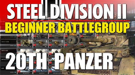 Th Panzer Beginner Battlegroups Steel Division Deck Codes For