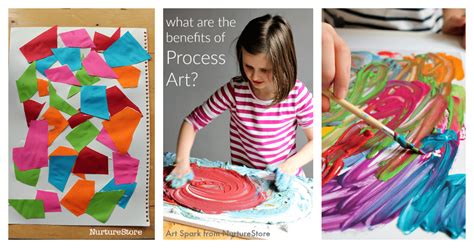 benefits  process art  children includes links  process art