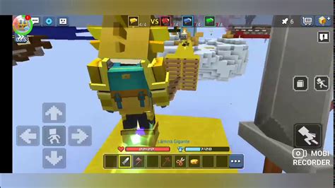 Jogando Blockman Go Bed Wars Youtube