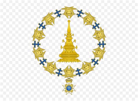 Emblem Of Chulalongkorn Of Siam Coat Of Arms Of Japanese Emperor