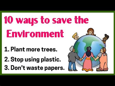 10 Ways To Save The Environment 10 Lines On How Can We Save The