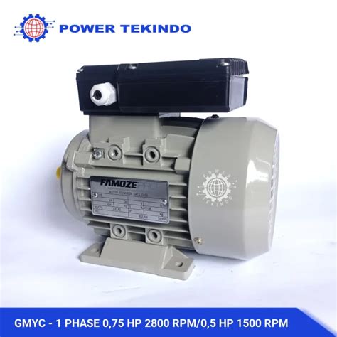 Famoze Pro Dinamo 1 Phase 0 5 HP 1500 RPM 0 75 HP 2800 RPM GMYC