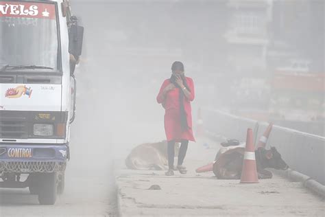 Air Pollution in Nepal on Behance