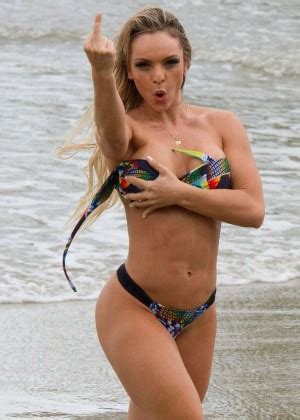 Indianara Carvalho Wearing Bikini In Sao Paulo Gotceleb