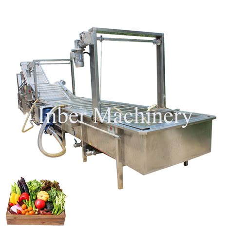 Automatic Roots Vegetable Fruit Brush Peeler Cleaning Machine For