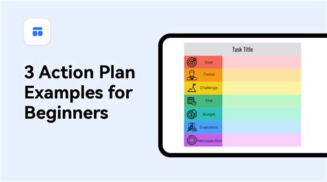 3 Action Plan Examples for Beginners | Boardmix