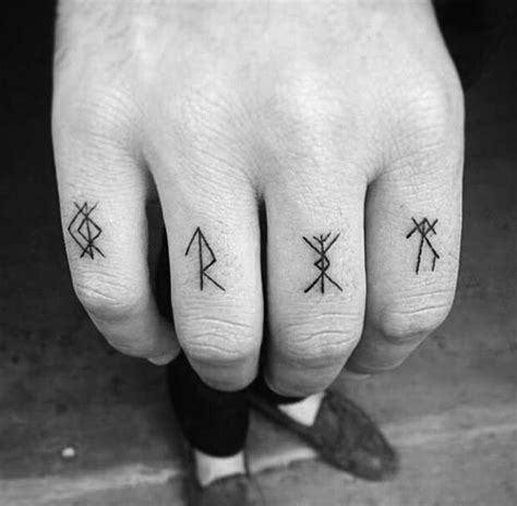 Pin by Olivia Schaper on Ink | Hand tattoos for guys, Scandinavian tattoo, Nordic tattoo