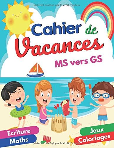 Amazon Fr Cahier De Vacances Ms Vers Gs Cahier De Vacances Moyenne