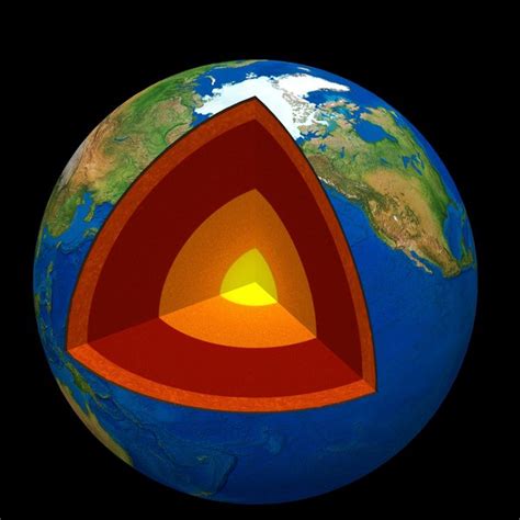 earth core 3d model