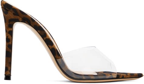 Mules Elle Brunes Gianvito Rossi En Solde