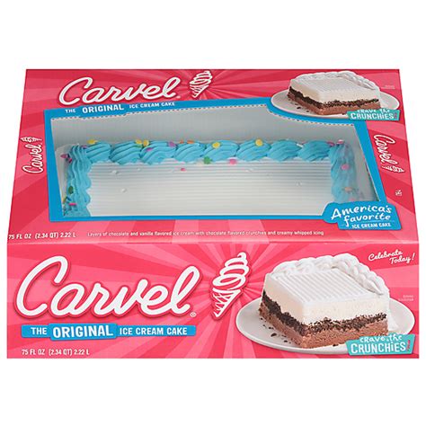 Carvel Ice Cream Cake Original 75 Fl Oz Buehlers