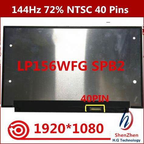 오리지널 1920 1080 FHD IPS LCD 스크린 디스플레이 패널 LP156WFG SPB2 LP156WFG SPF2 F3